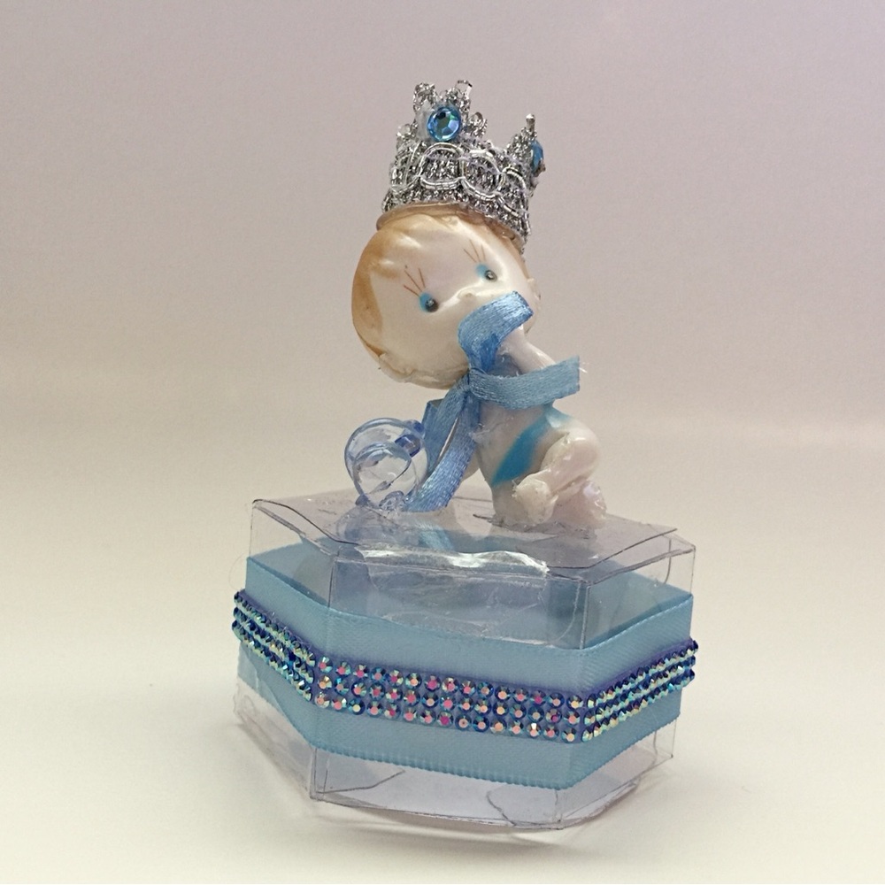 Blue Baby Boy Crown Party Favor 3 $or 12 for 36$